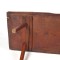 PENDING: Antique Cobbler’s Bench Table Country Primitive Pine Leather Seat 19th c