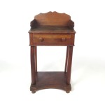 SOLD: Antique Wash Stand Side Table End Stand Walnut
