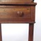 SOLD: Antique Wash Stand Side Table End Stand Walnut