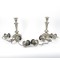 Pair Vintage Silverplate Candelabra Goldfeder