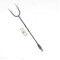 Wrought Iron Roasting Fork Antique Fireplace Blacksmith Long Hearth Cooking Tool