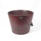 Antique Water Bucket Pail Lacquered Wood Pulp Kitchen Laundry Indurated Fibre Co