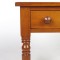Antique Side Table One Drawer Stand Cherry Wooden 19th c