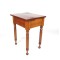 Antique Side Table One Drawer Stand Cherry Wooden 19th c
