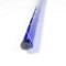 Glass Walking Cane Cobalt Blue End of Day Antique Vintage Blown Stripes Parade