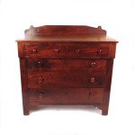 SOLD: Antique Chest of Drawers Empire Dresser 19th c Mahogany