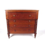 Antique Chest of Drawers Dresser Cherry Sheraton 19th century