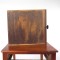 SOLD: Antique Cherry Side Table One Drawer Work Stand 19th Century