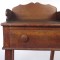 Antique Wash Stand Side Table End Stand Walnut