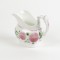 Antique Cream Pitcher Soft Paste Porcelain Staffordshire Pink Floral