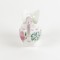Antique Cream Pitcher Soft Paste Porcelain Staffordshire Pink Floral