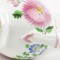 Antique Cream Pitcher Soft Paste Porcelain Staffordshire Pink Floral