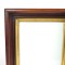 Pair Antique Wood Shadowbox Picture Frames