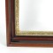 Antique Victorian Shadowbox Picture Frame Gold Ebonized Wood No Glass or Back