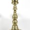 Antique Brass Fireplace Andirons Federal