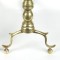Antique Brass Fireplace Andirons Federal