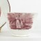 Antique Pink Luster Tea Cup and Saucer Handless Mourning Mothers Grave As Is