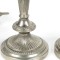 Pair Vintage Silverplate Candelabra Goldfeder